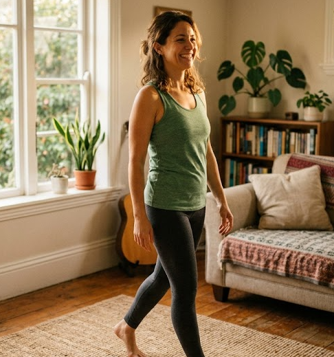 Hidratare matinală — pahar cu apă caldă și lămâie